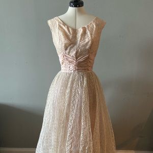 Beautiful Handmade Vintage Princess Tulle Dress
